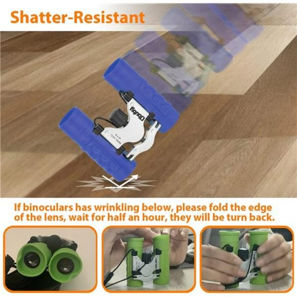 Binoculars for Kids  3-12 Years 8x21 High-Resolution Optics Compact Toy - Picture 4 of 6